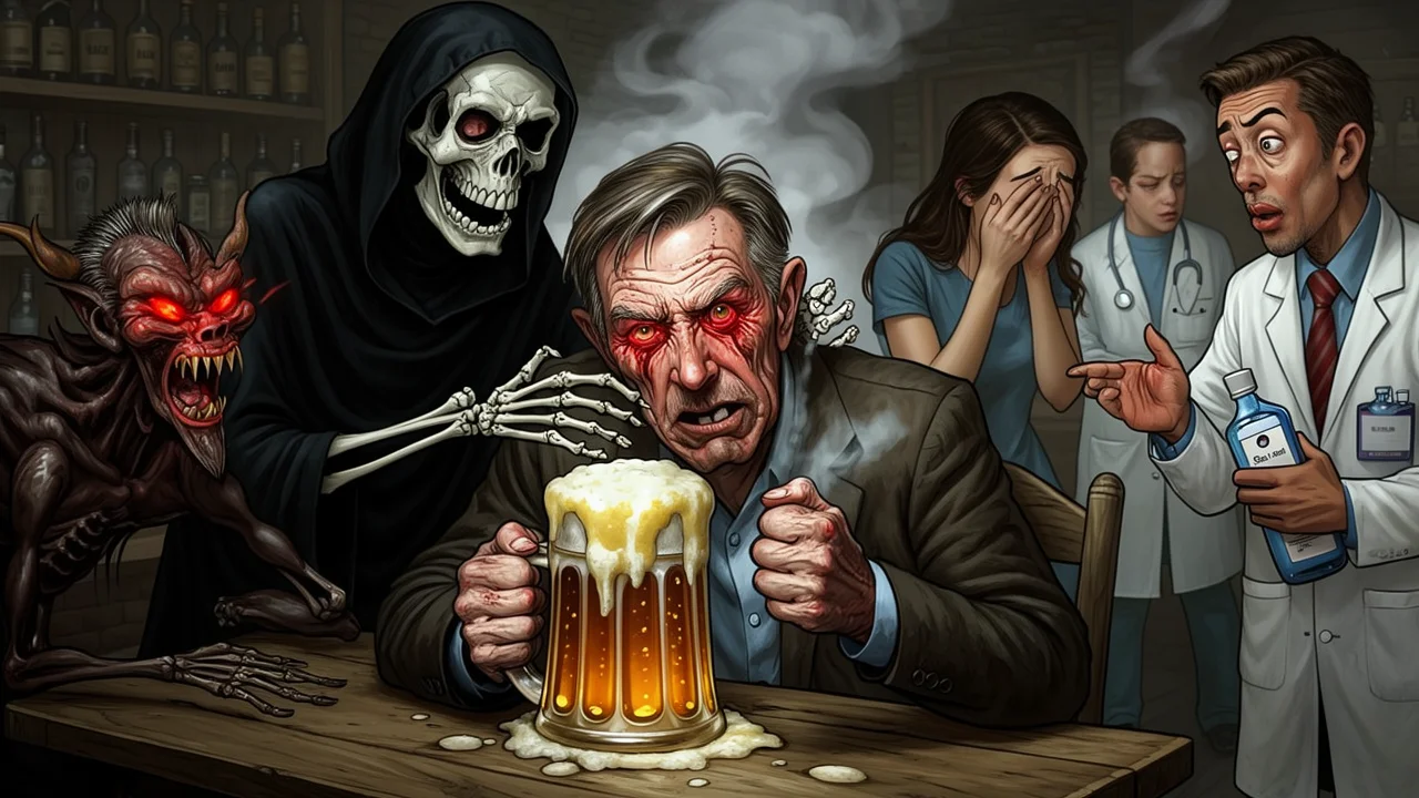 Cover art: Pohádkový princ, co propil i svůj vlastní konec