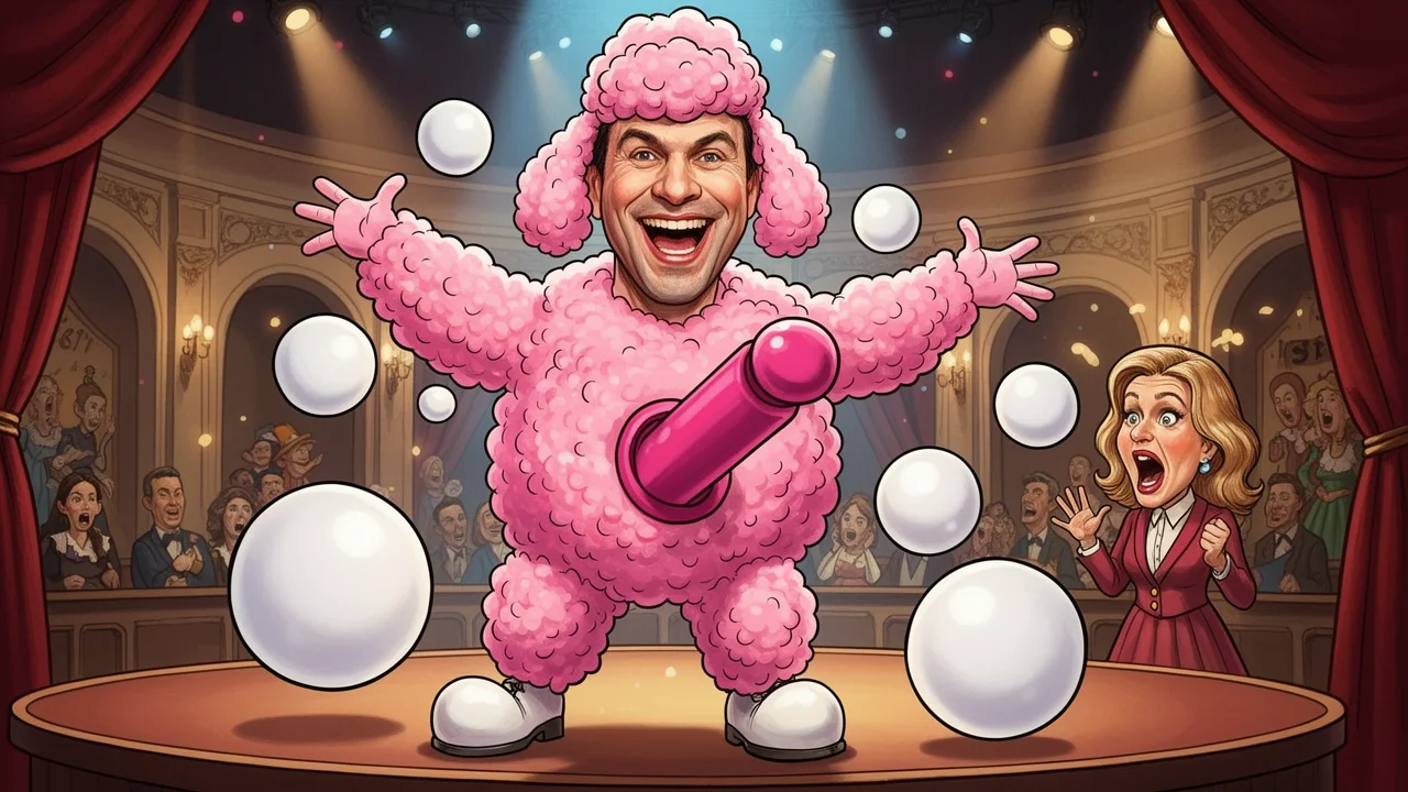 Cover art: Kostým pudla s růžovým dildem přinesl životní lásku