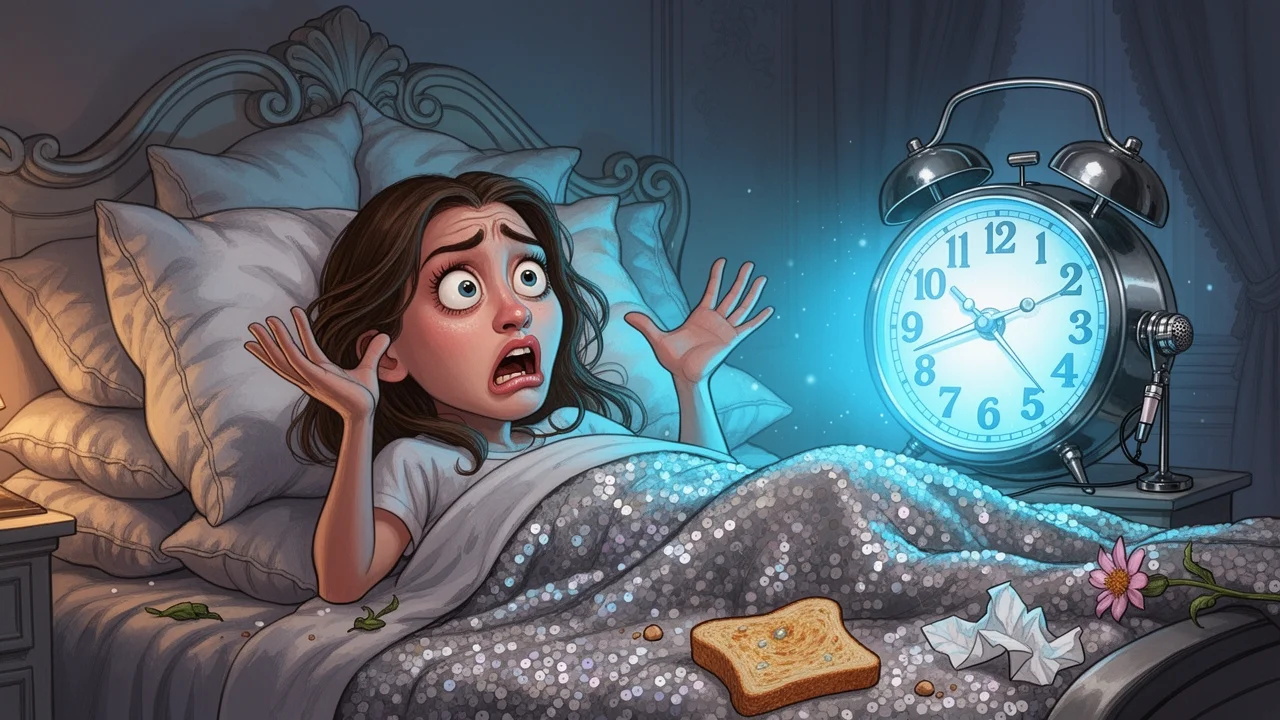 Cover art: Amanda Silberling a absurdní boj za klidný spánek