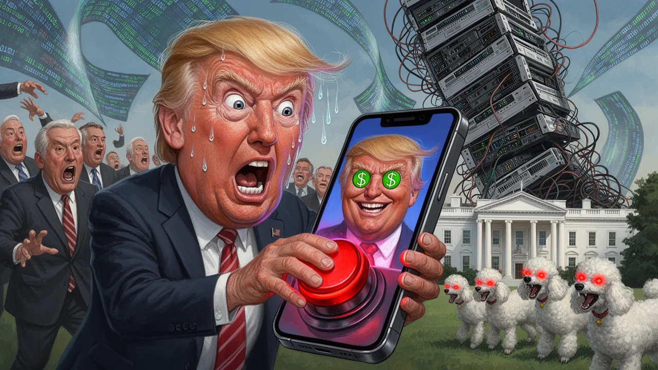 Cover art: Prezident je v kapse a Velký bratr jásá