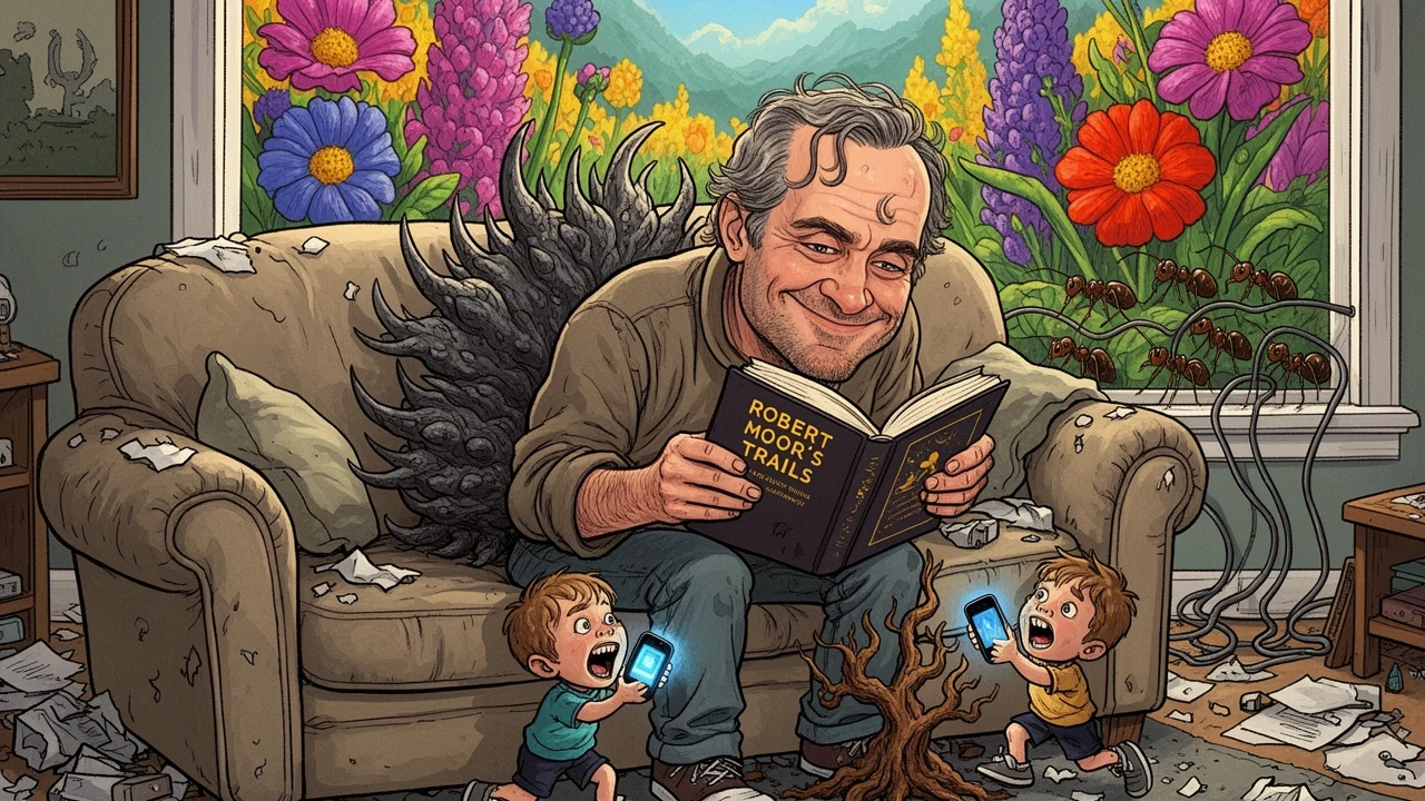 Cover art: Stezky plné mravenců pro lidi s bolavými zády