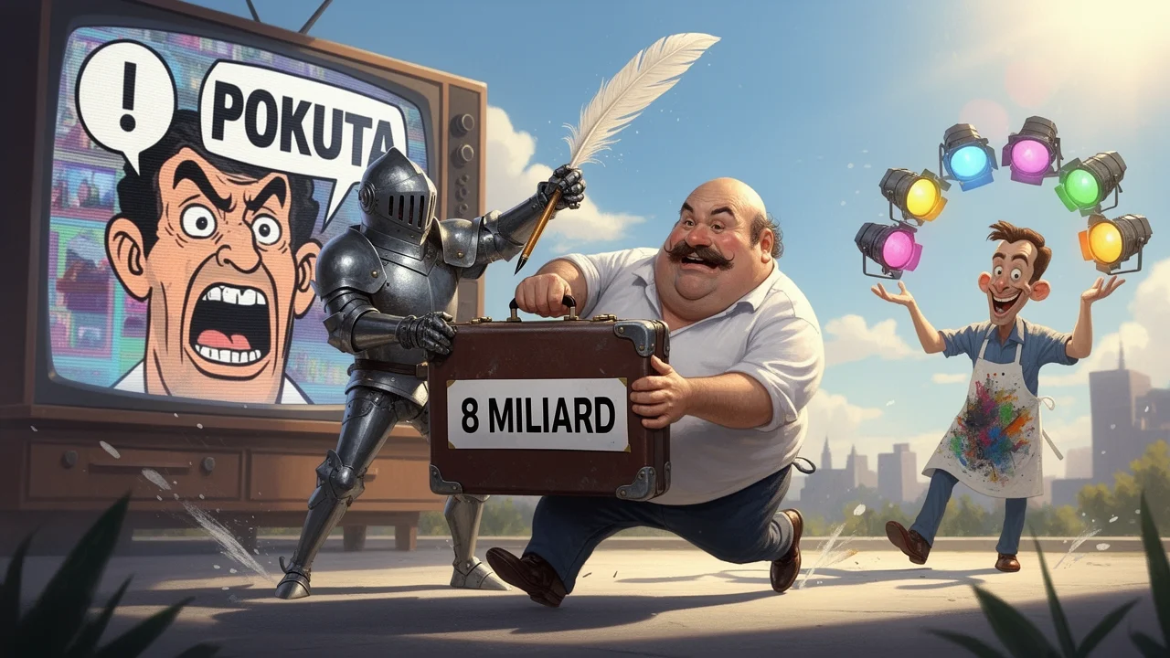 Cover art: Osm miliard na účtu a stejně řeší Moravce