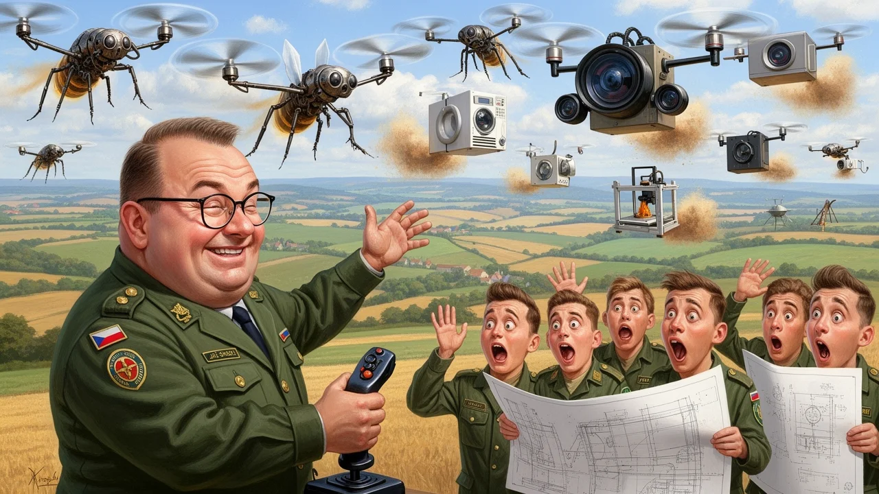 Cover art: Vzlétly drony nad Bochoří, vytisknem si nové