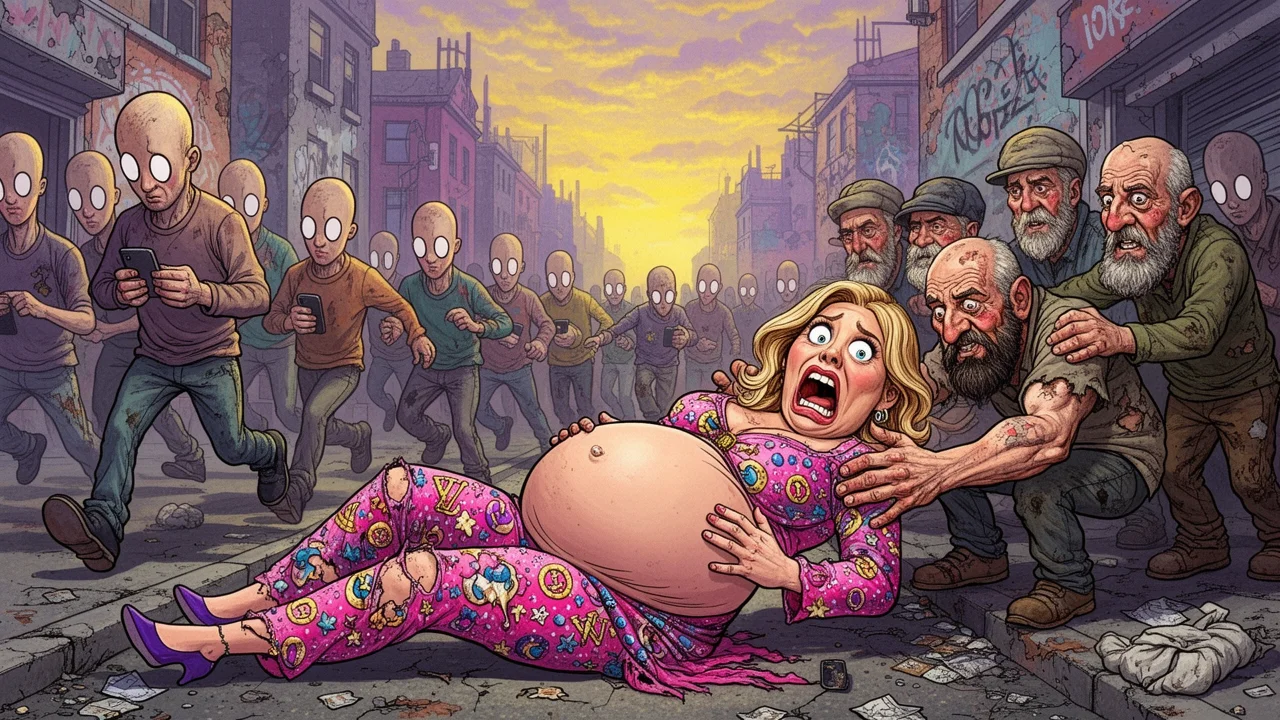 Cover art: Těhotná sestra Ornelly spadla, pomohli jen bezdomovci