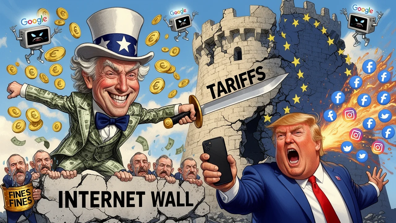 Cover art: Brusel vypsal účet, Donald vyhlásil válku za Google
