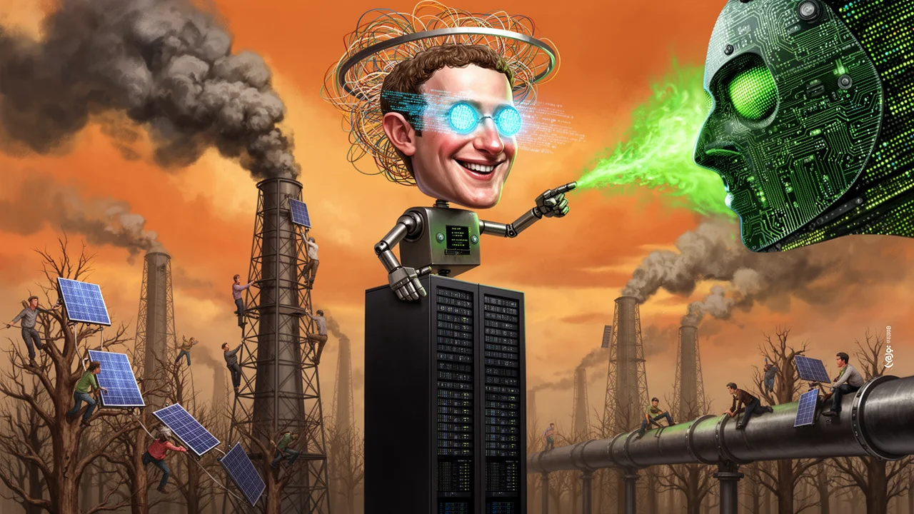 Cover art: Zelené sny vystřídal plyn pro chytré algoritmy