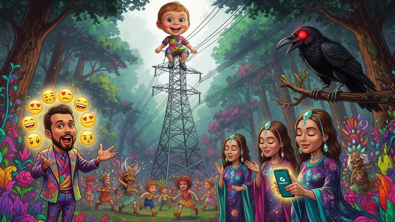 Cover art: Ezo komunita slaví vesmírný přechod přes duhový most