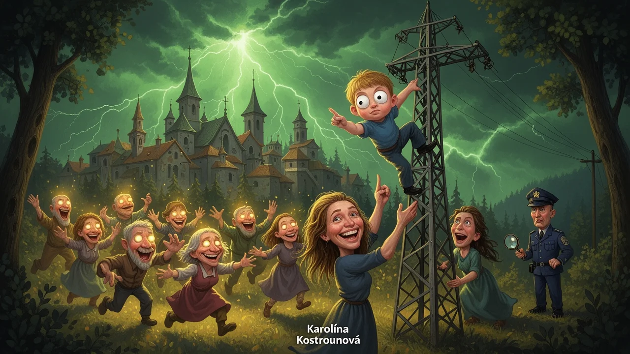 Cover art: Podivné požehnání po tragickém pádu v Žacléři