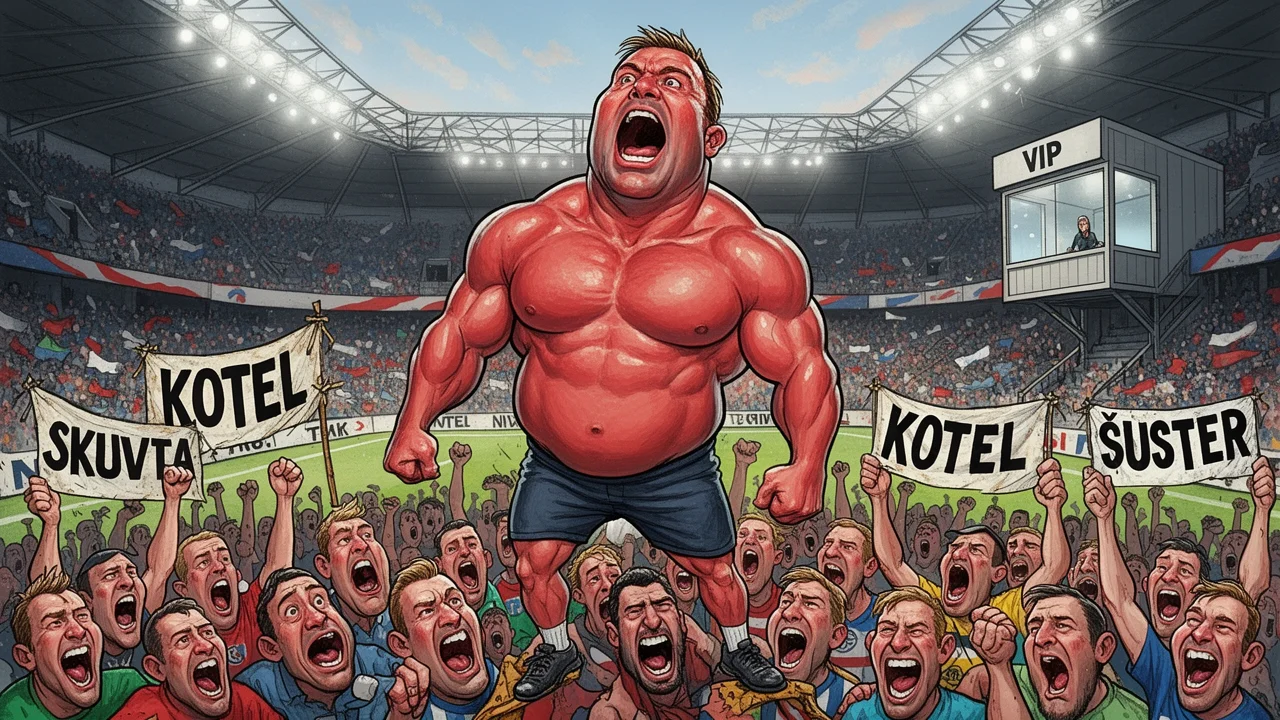 Cover art: Trenér bez trička v kotli rozeřval celou Julisku
