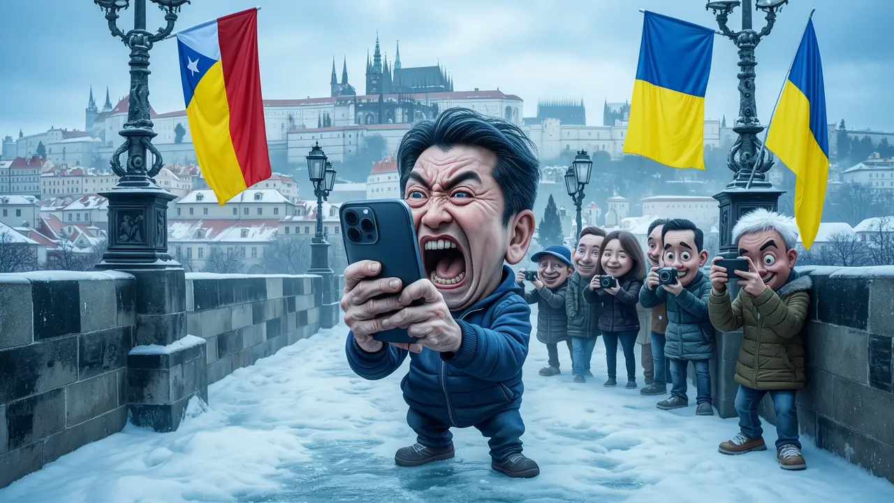 Cover art: O tom, jak Tomio na mostě zabloudil a cizí vlajky našel