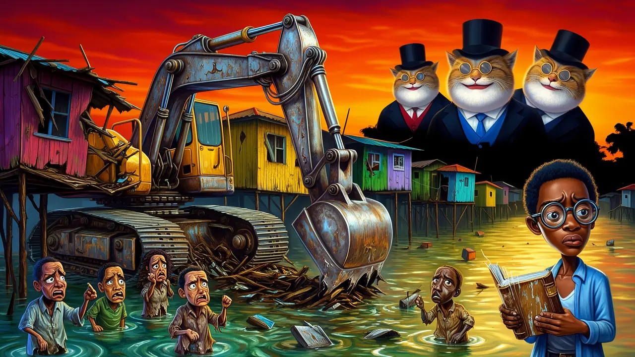 Cover art: Benátky na vodě a bagr, co přinesl zkázu místo spásy