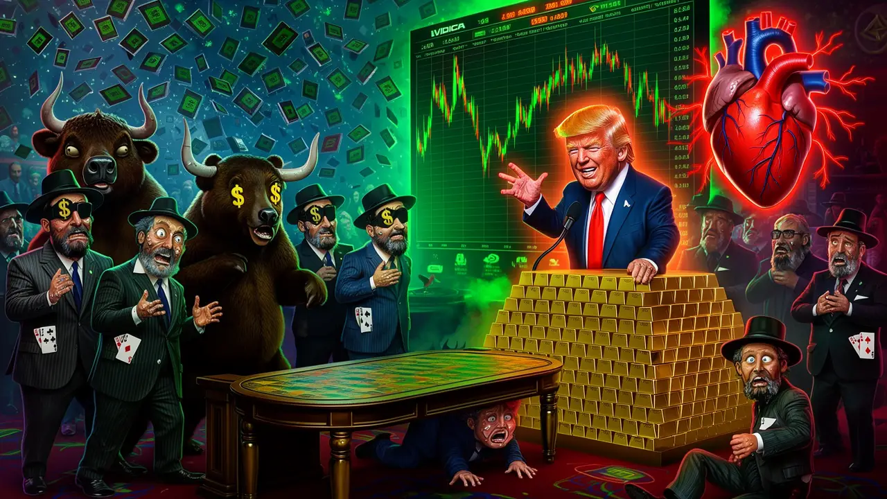 Cover art: Bull Run nebo Bullshit? (Traderovo ráno)
