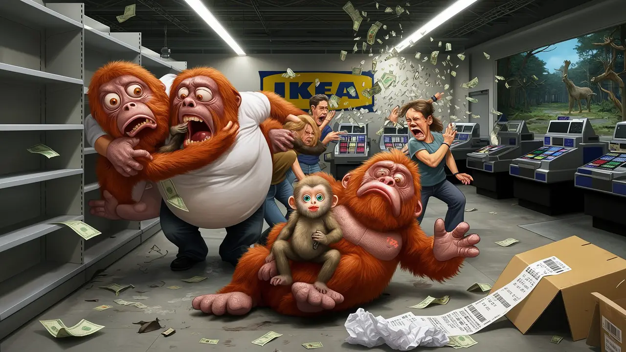 Cover art: Když náhradní matka je z plyše a sklady zejí prázdnotou