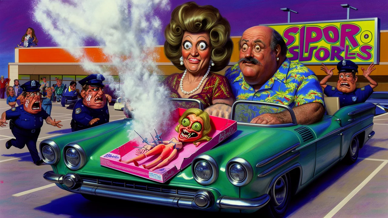 Cover art: Dárek v akci: Panenka Barbie plná fentanylu