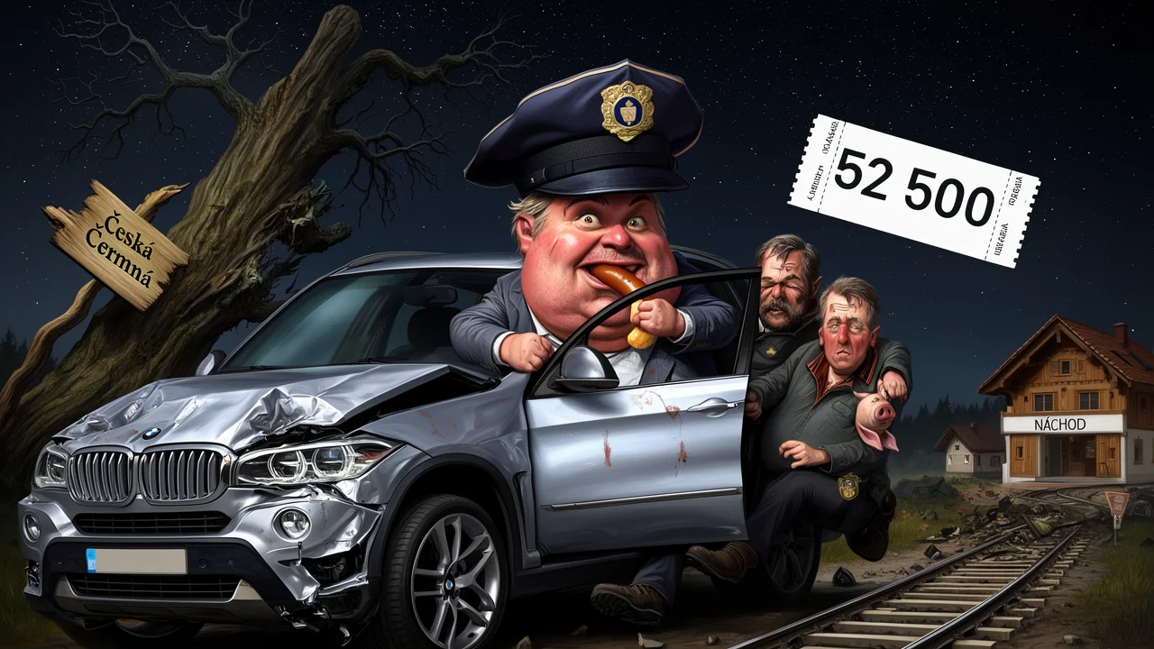 Cover art: Slivovice, prázdný bavorák a ztracené papíry