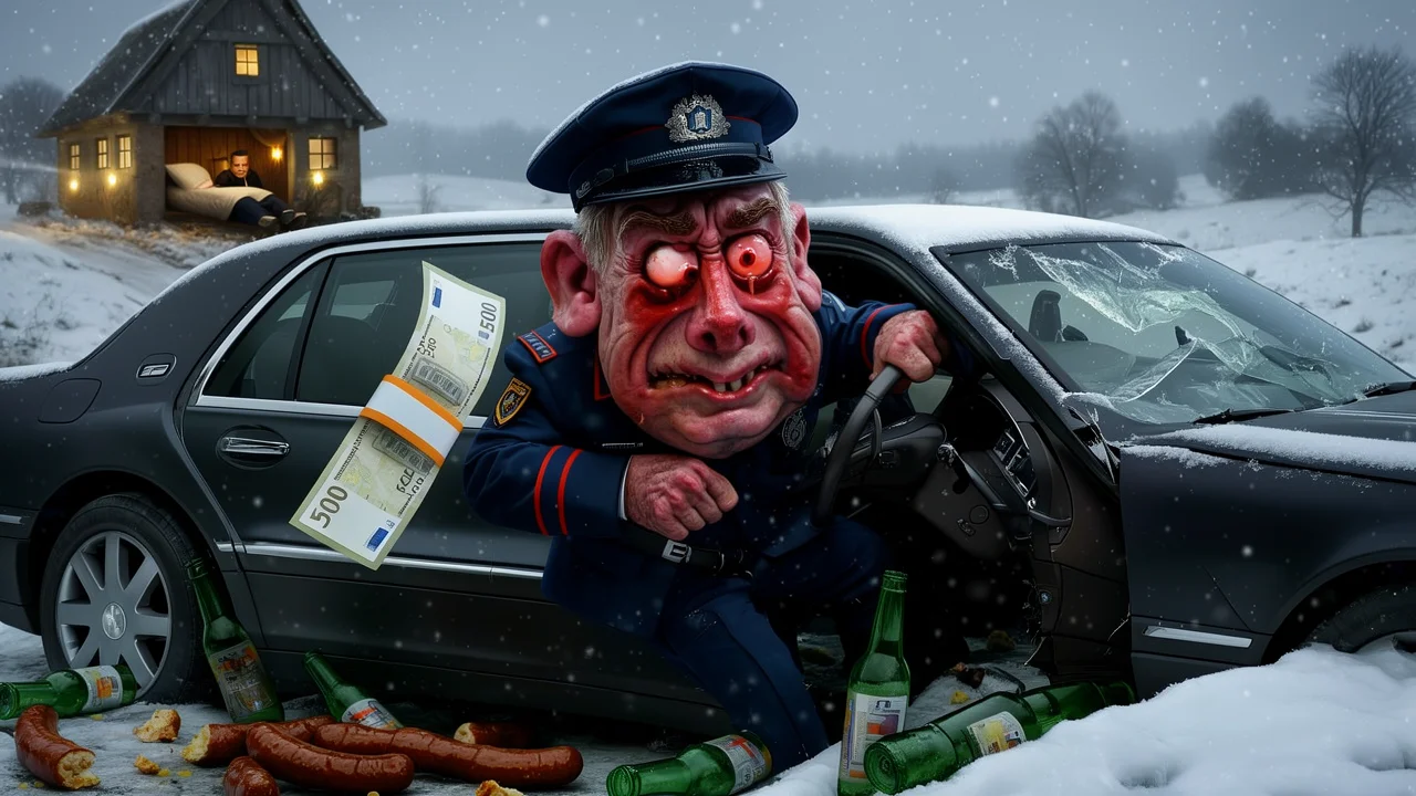 Cover art: Zabijačka, chlast a rozbitý vůz hradní stráže