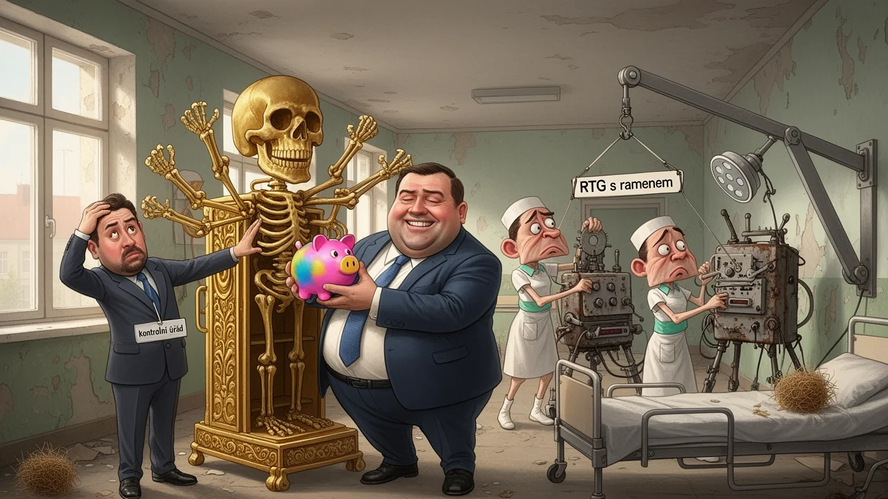 Cover art: Unie platí, přístroje v koutě tiše chytají prach