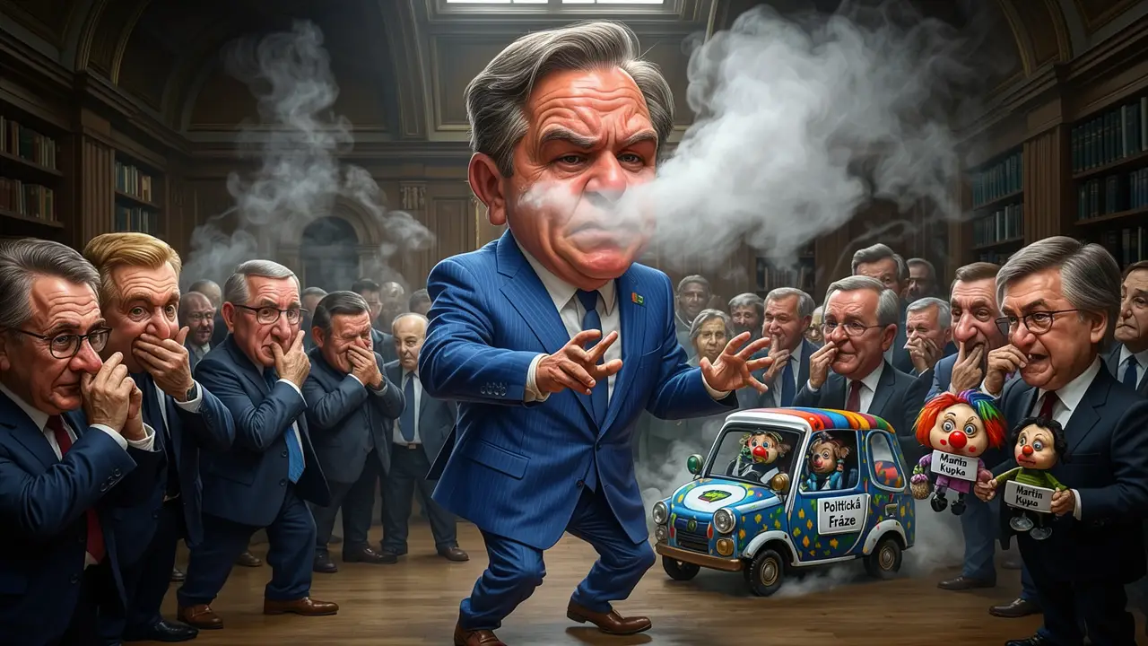 Cover art: Generál mlží v modrém saku