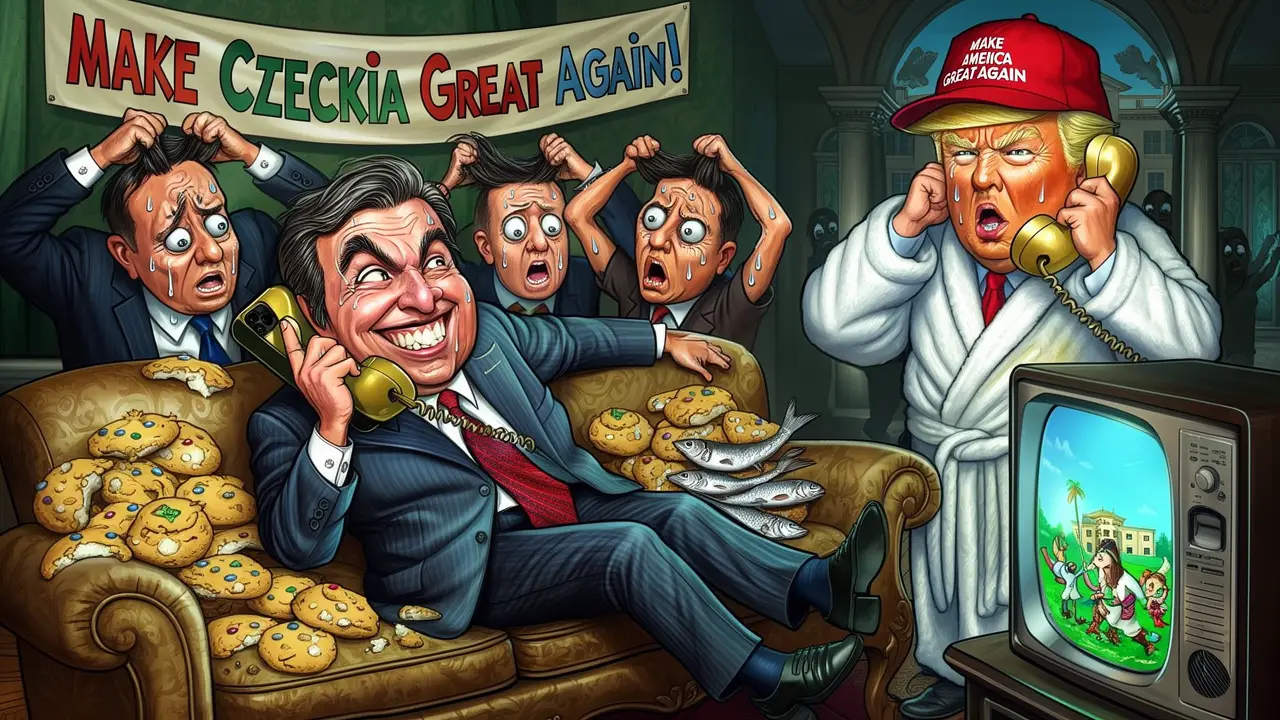 Cover art: Vánoční zázrak z Mar-a-Lago