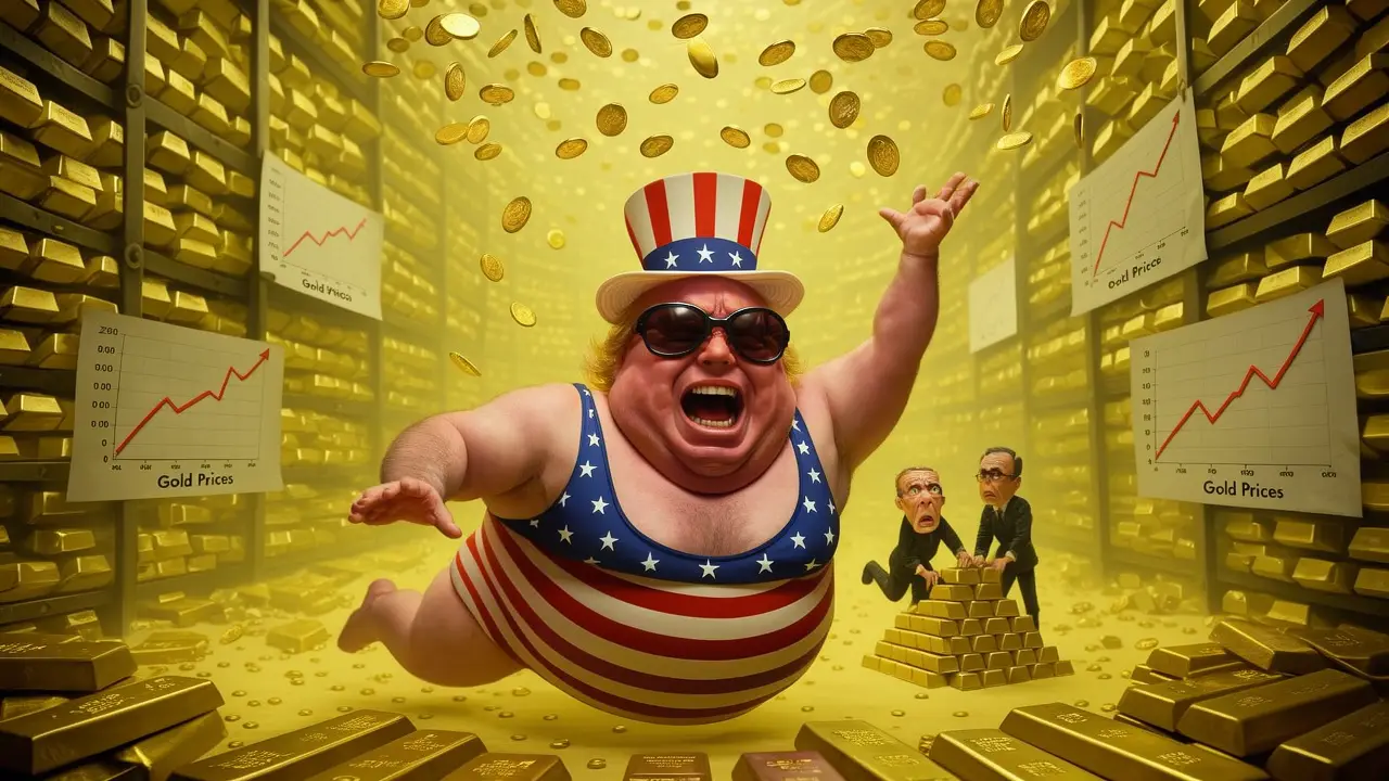 Cover art: Bilionový poklad, na kterém sedí zadlužený Washington