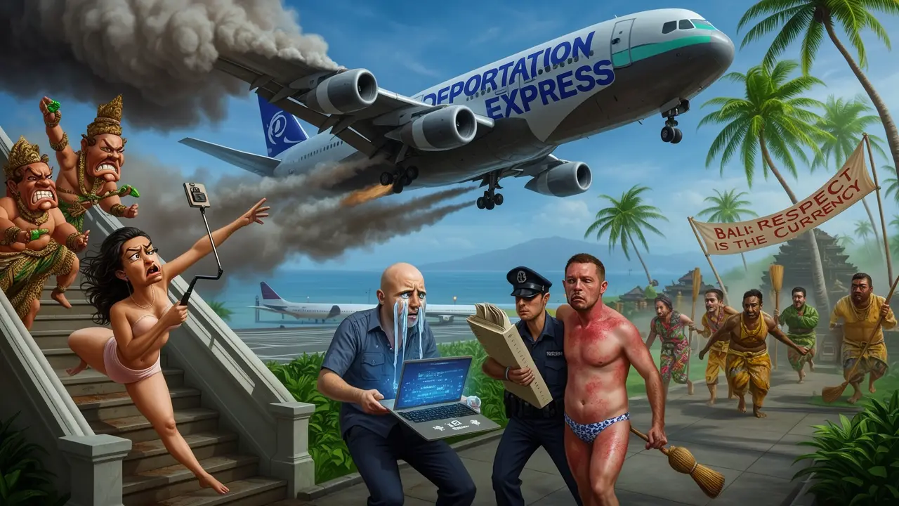 Cover art: Ten moment, kdy ráj zavírá bránu všem barbarům v plavkách