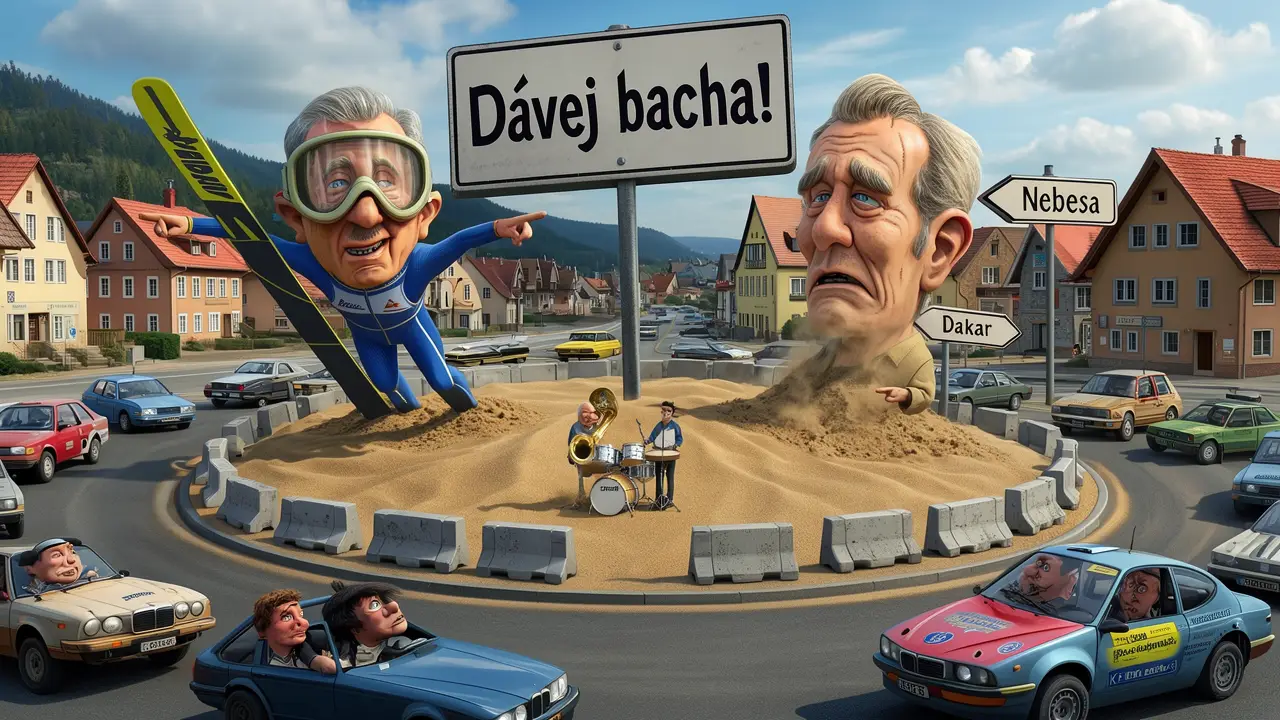 Cover art: Jak se naši hrdinové točí v nekonečném kruhu