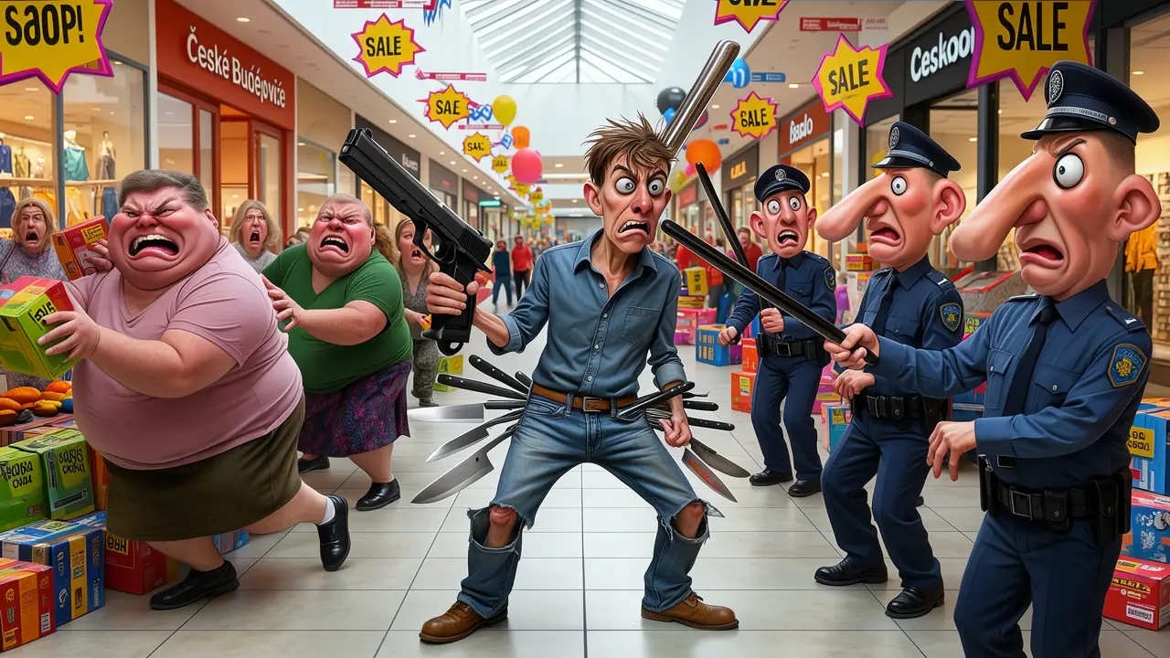 Cover art: Kovboj z obchoďáku, co si spletl nákup s akčním filmem