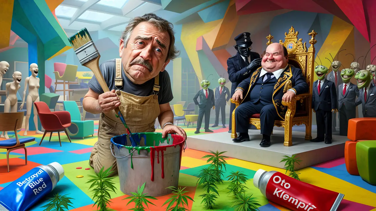 Cover art: Příběh ministra, který poslal kamaráda ke dnu