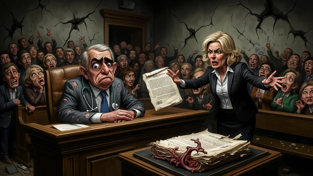 Cover art: Slavný psychiatr, který léčil tak, až skončil před soudem