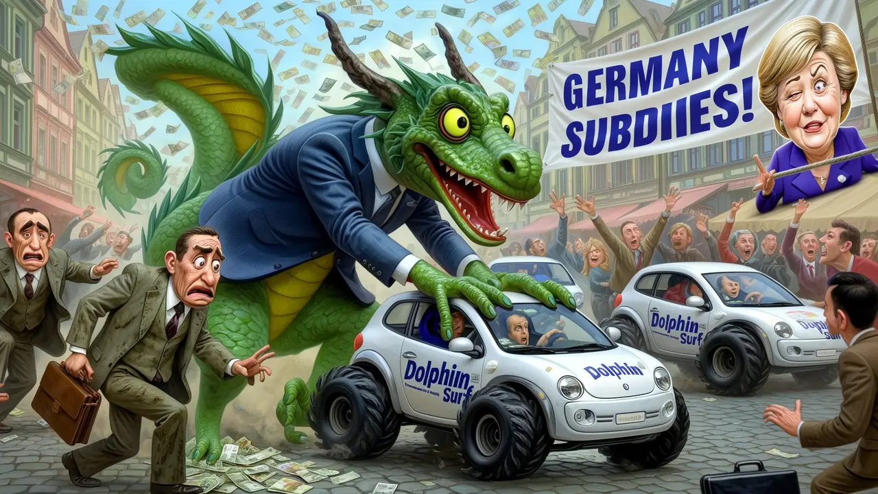 Cover art: Jak čínský drak rozsekal všechny německé ceníky