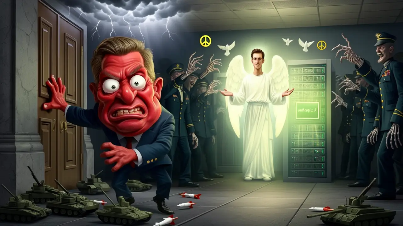 Cover art: Když chytrý robot odmítne střílet a generál vzteky šílí