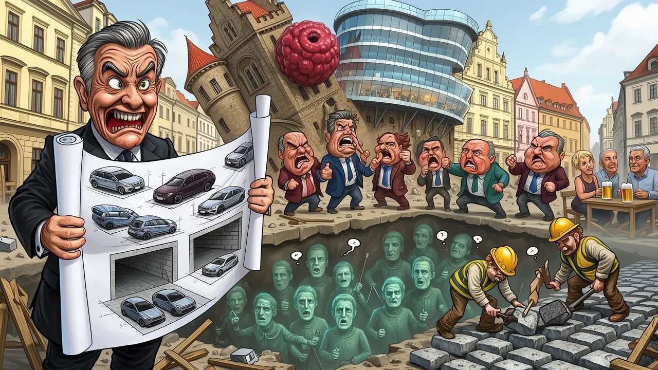Cover art: Jako krtci pod dlažbou, co neví kam dál