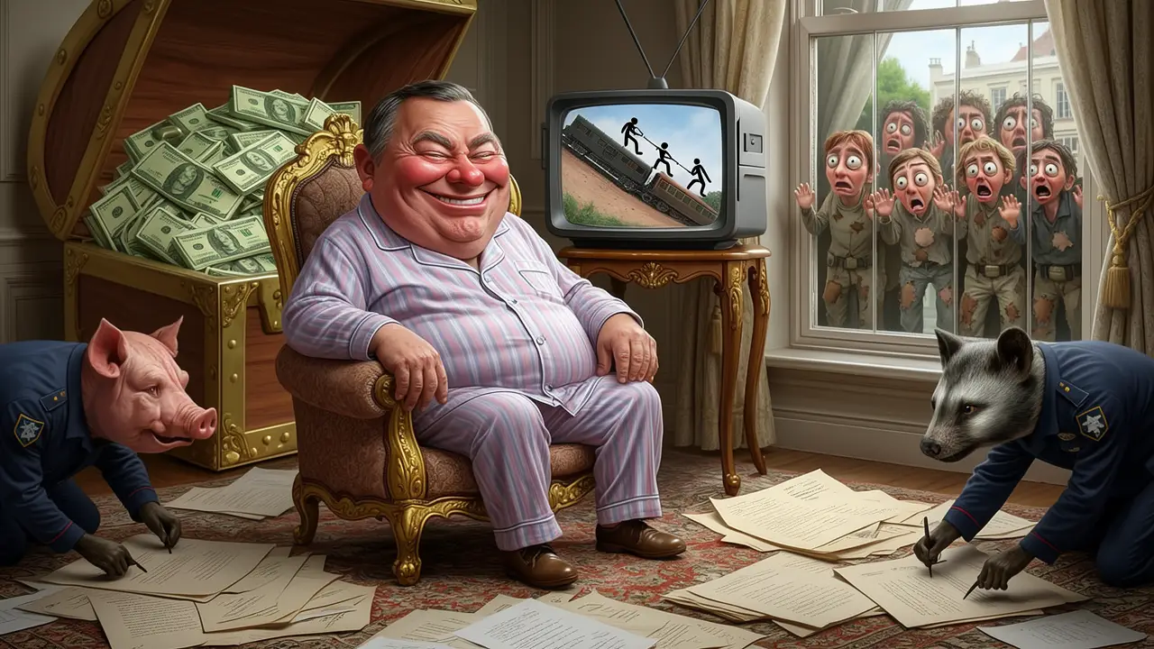 Cover art: Zlaté překážky na kolejích, které nikam nevedou