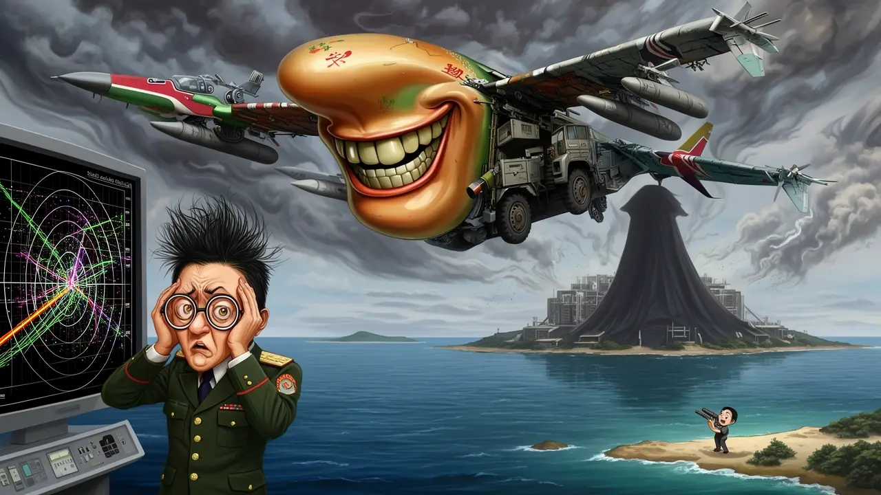 Cover art: Když čínský dron hraje divadlo nad širým mořem