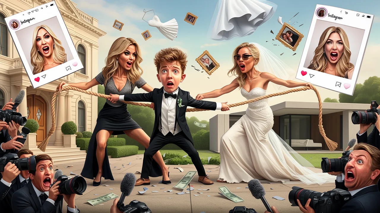 Cover art: Brooklyn Beckham v kleštích: Máma nebo jeho drahá žena?