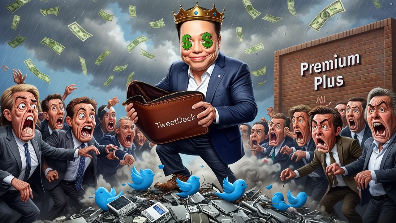 Cover art: Popel TweetDecku teď stojí balík, díky X
