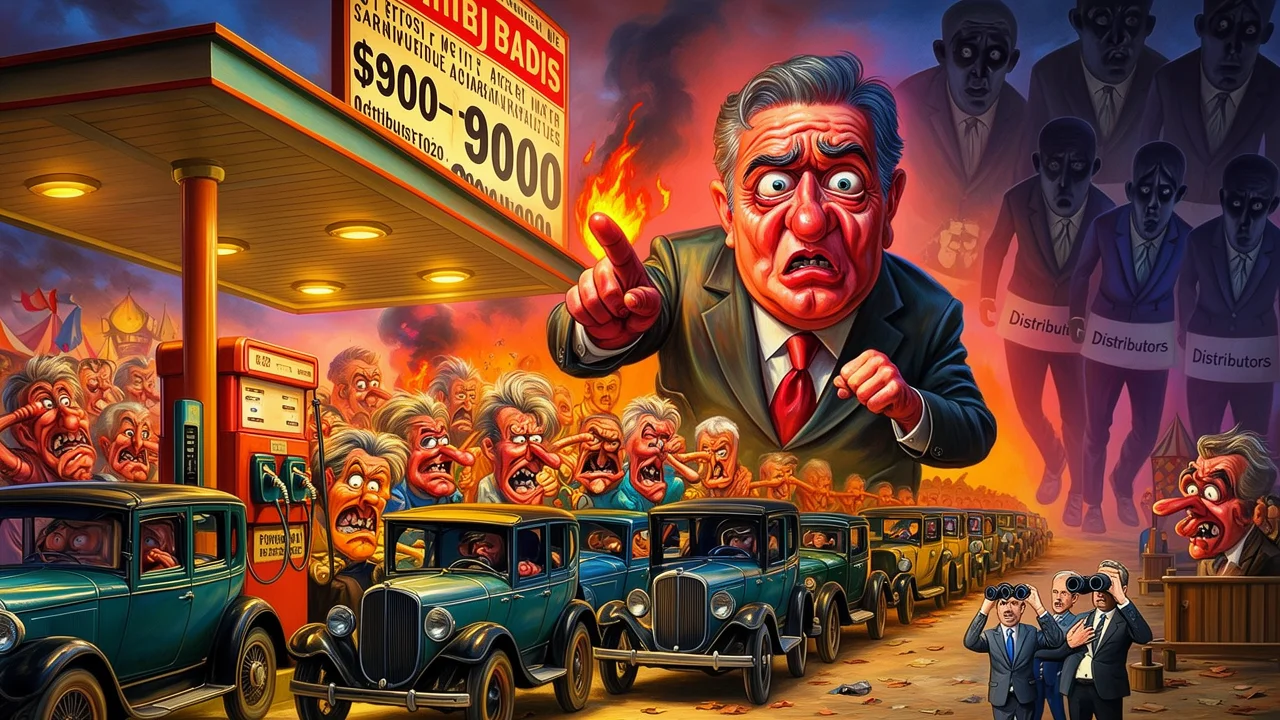 Cover art: Padesát korun za naftu, Babiš cítí velký podvod