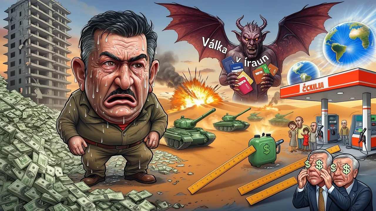 Cover art: Válka v Íránu? Peněženky Čechů zažívají peklo!