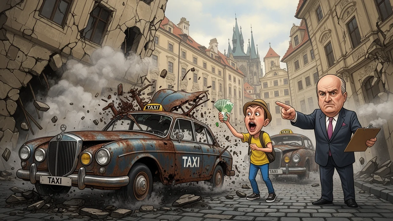 Cover art: Falešná historie na čtyřech kolech bez brzd