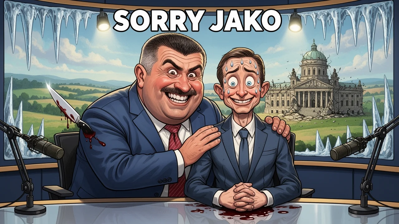 Cover art: Křeslo pro premiéra za cenu mé vlastní hlavy