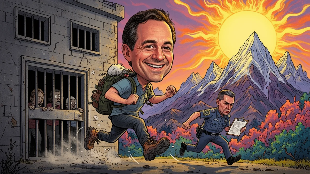 Cover art: Skandál skončil, slavný vězeň míří rovnou na hory