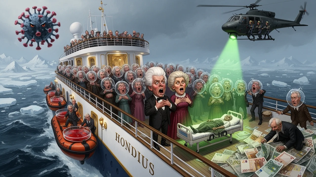 Cover art: Luxusní plavba snů, kterou spláchla myší rýma