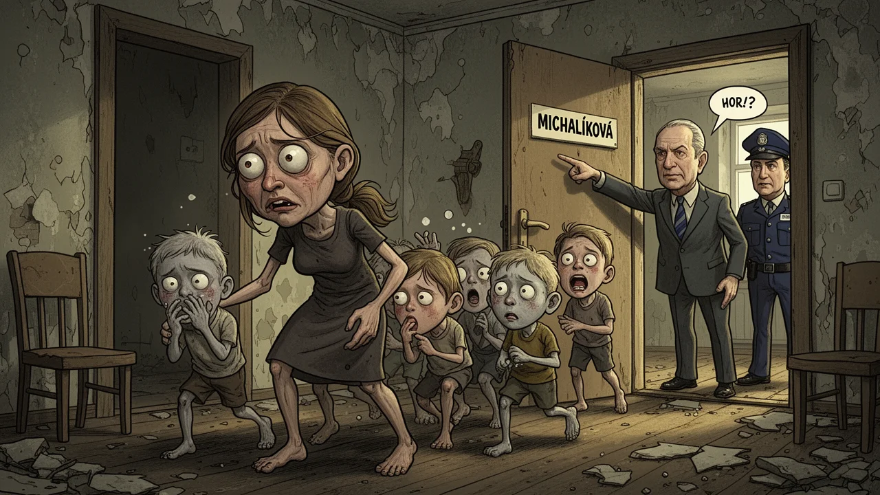 Cover art: Středověká nemoc v moderní době a ticho úřadů