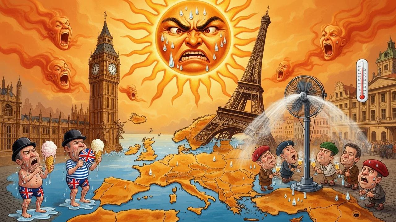 Cover art: Londýn hoří, Paříž vaří, rekordy dál padají