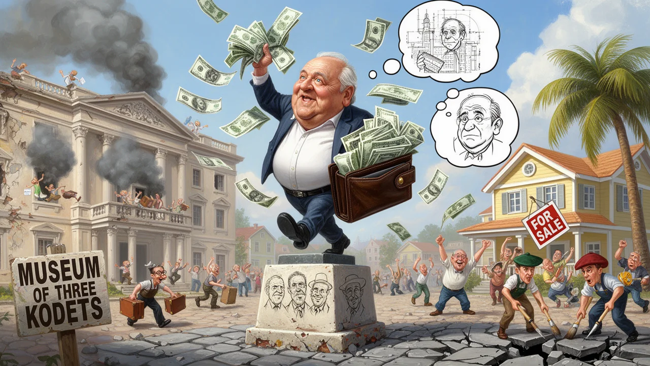 Cover art: Malíř prodal palác, ale miliony v kapse pálí