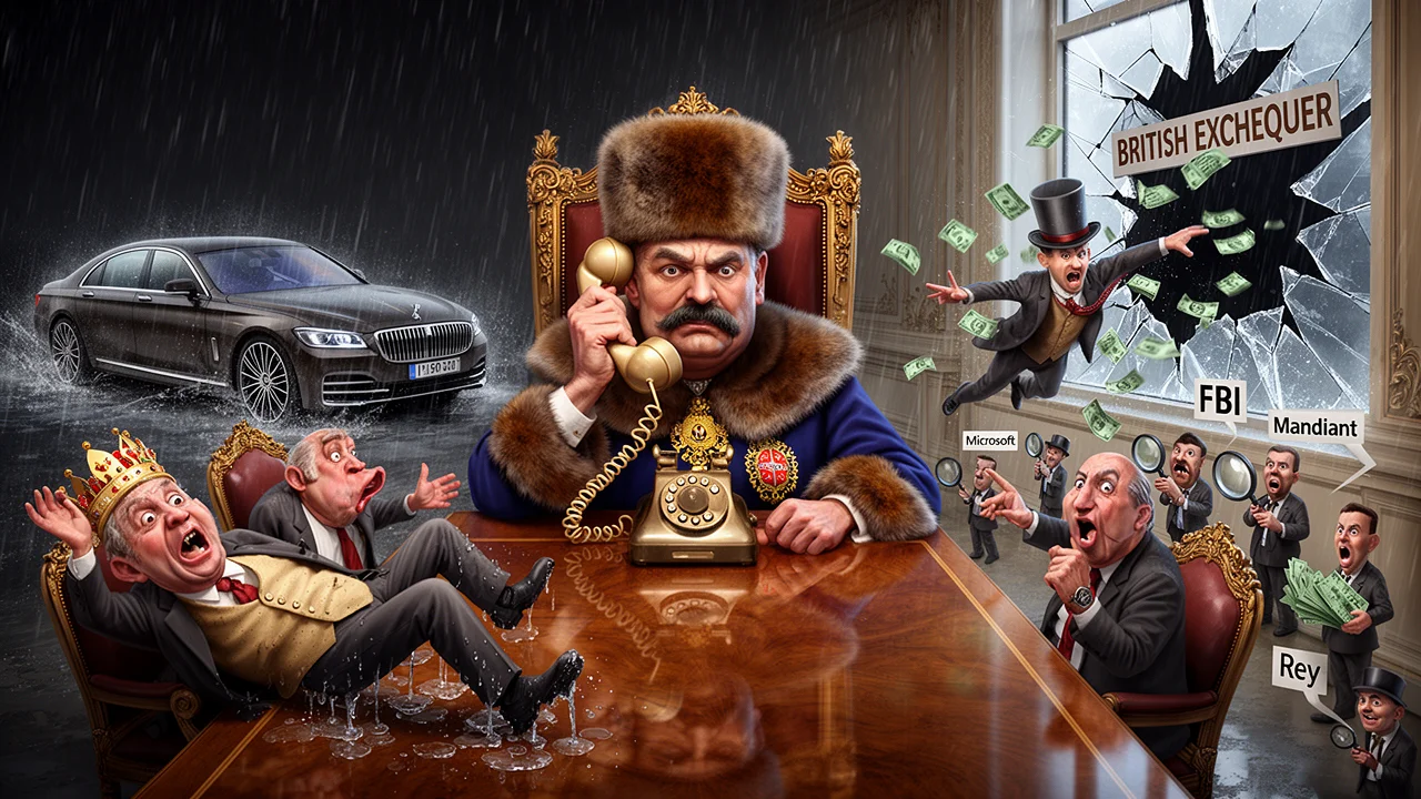 Cover art: Jak za miliardy vyvrtat díru do britské pýchy