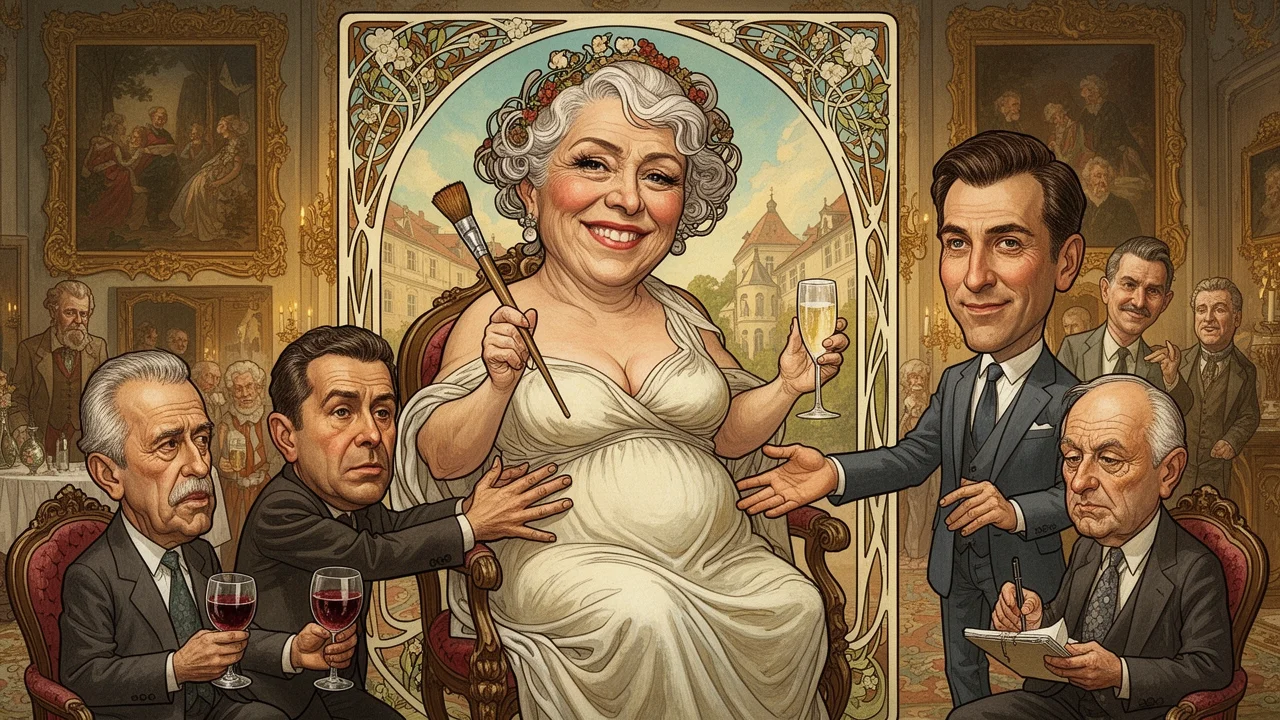 Cover art: Múza české smetánky a tajný hřích slavného Slavíka