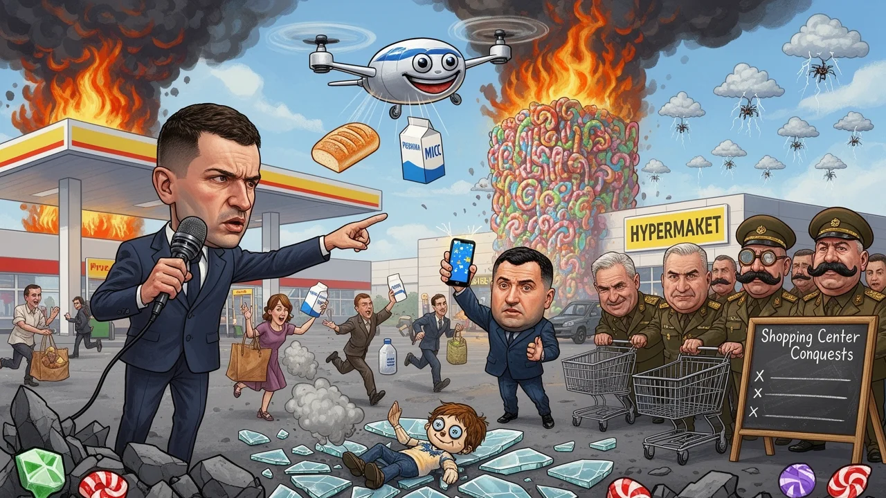 Cover art: Místo nákupu rohlíků padá z nebe jenom dým
