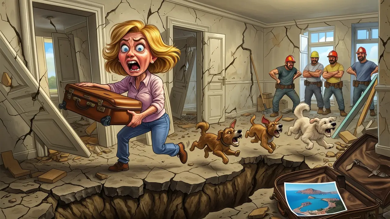 Cover art: Když beton jak palačinka zbourá tvůj vysněný dům