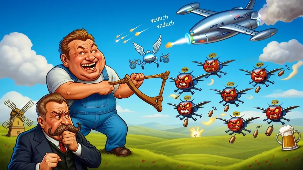 Cover art: Český dron, který levně sundá ruský šrot